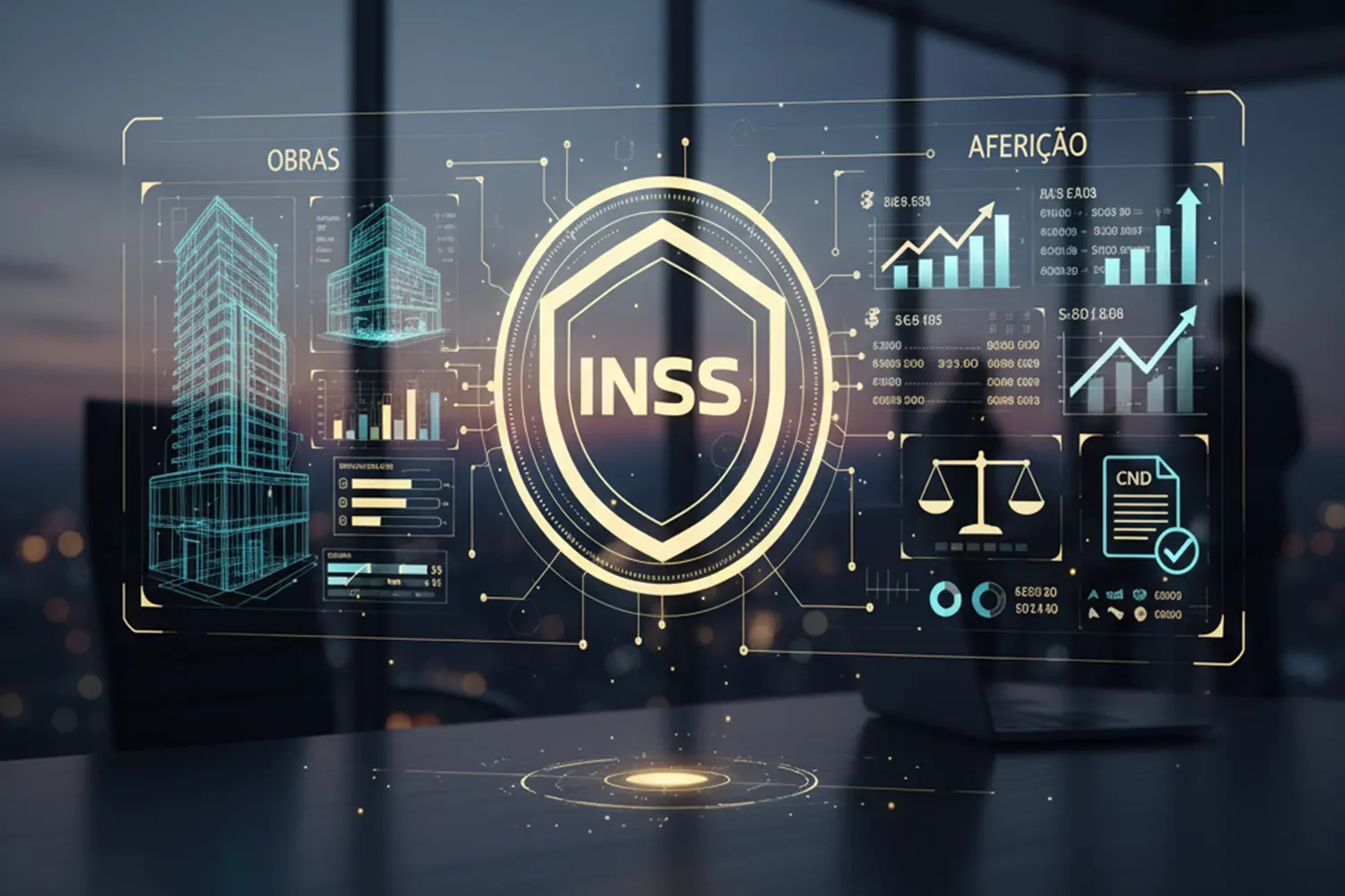 Aferição de INSS sobre Obras
